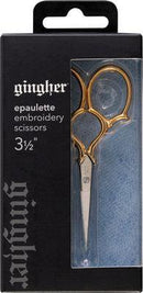 Gingher 3.5in Epaulette Embroidery Scissors - Sewjersey.com