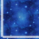 Timeless Treasures FAIRY FOREST STARRY SKY FAIRY-CD4539  BLUE