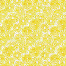 Paintbrush Studio Fabrics Sweet and Sour - Lemon Slice - Yellow/White - 12022615 - Sewjersey.com