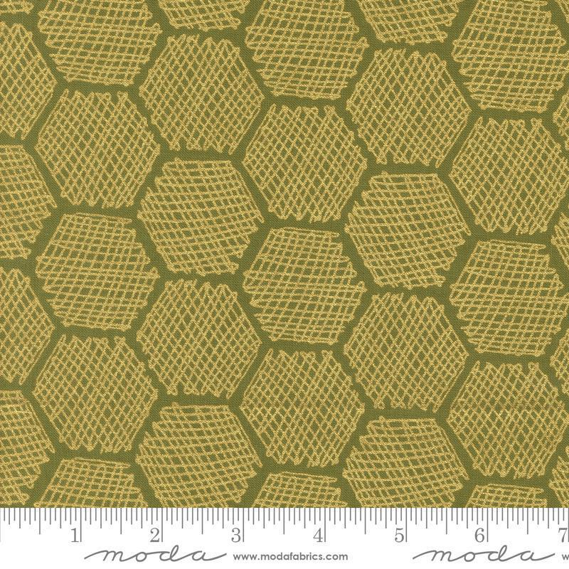 Moda Bee Garden Metallic Ivy 48416 12M