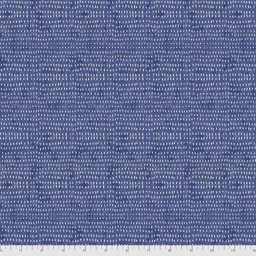 Free Spirit Fabrics Seeds by Cori Dantini - Cobalt - PWCD012.XCOBALT - Sewjersey.com