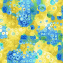 Poppy Serenade Fabric by Timeless Treasures  GEO DOT COLLAGE POPPY-CD4167  GOLD