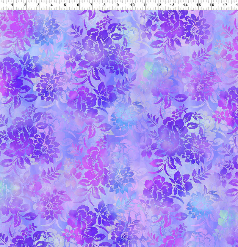 Garden of Dreams II - Floral Dream - Purple 2JYR-3