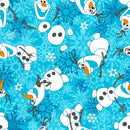 Olaf Winter Character Fleece Fabric Officially Licensed