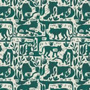 Paintbrush Studio Fabrics Belize Silhouette - Green - By Lauren Lesley - 12022346 - Sewjersey.com