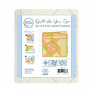 Sew by Number Pattern Printed BATTING Quilt As You Go Set of 4 Union Square Placemats from June Tailor - Sewjersey.com