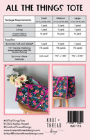 All The Things Tote - Sewjersey.com