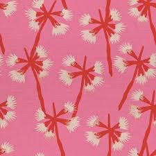 Paintbrush Studio Fabric Belize Spring Pink Canvas - 360-22348