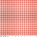 Riley Blake Designs Oh Happy Day! By Sandy Gervais - Red Checks - C10315 RED - Sewjersey.com