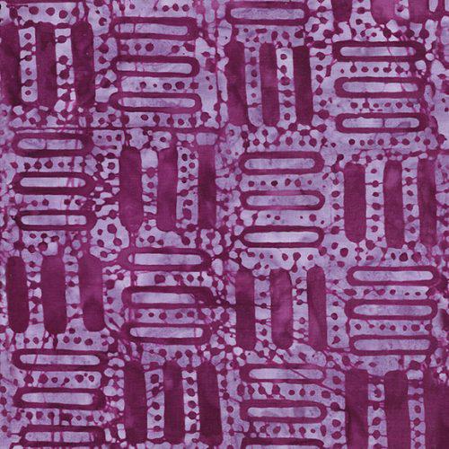 Island Batik Sorbet Organic Basket Weave - Purple Lavender