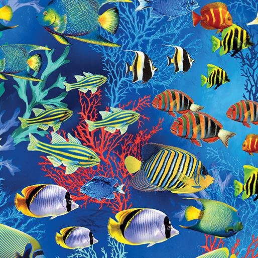 Kanvas Studio - Oceana by Greta Lynn - Jewel of the Sea Multi - 12534 99