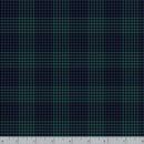 Marcus Fabrics PRIMO PLAIDS: HIDDEN GEMS PP091977  TEAL