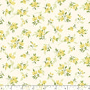 Marcus Fabrics Buttercup & Blues Tossed Florals R022035D YELLOW