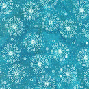 Island Batiks - Starburst Teal Aruba 122450955 - Sewjersey.com