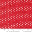 Moda Julia by Crystal Manning - Dots Dots Flower Cherry - 11928 17 - Sewjersey.com