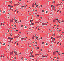 Riley Blake Designs Golden Aster Golden Aster Garden Dark Pink - C9845-DKPINK - Sewjersey.com