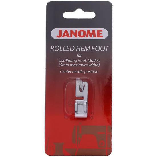 Rolled Hem Foot, Low Shank (5mm), Janome