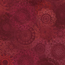 Maywood Studio Operetta Lace Flowers Maroon/Red by Monique Jacobs MAS11002-MR 100% Cotton Fabric 43/44" wide - Sewjersey.com