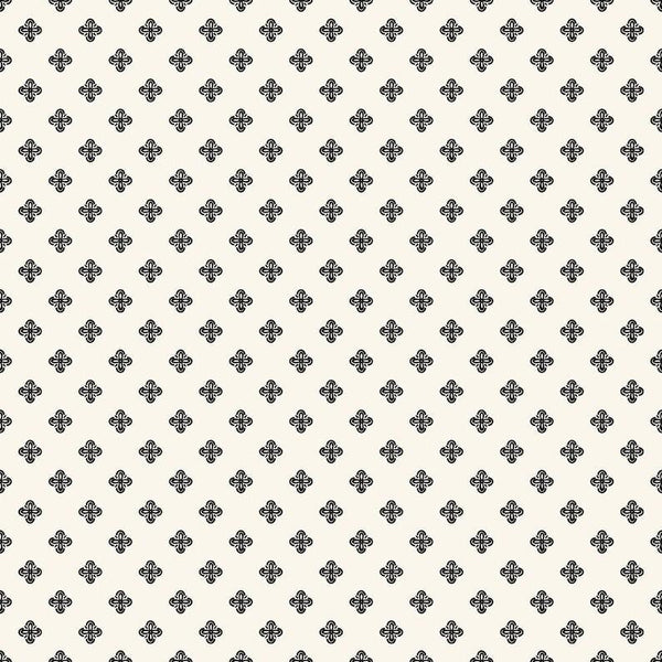 Riley Blake Designs Fleur Noire by My Mind's Eye - C12523 CREAM - Sewjersey.com