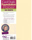 Carol Doaks Foundation Paper 8.5 by 11 inches - Sewjersey.com
