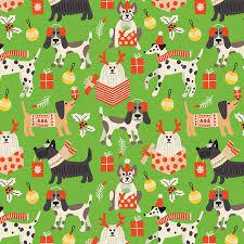 Paintbrush Studio Fabrics Christmas Dogs - 12023145