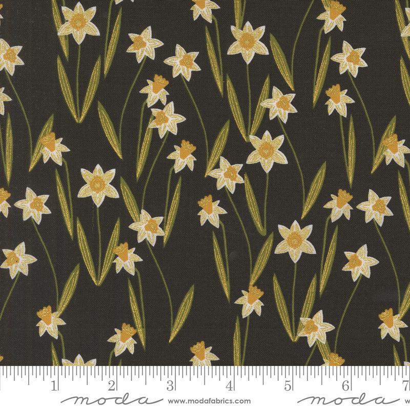 Moda Bee Garden Metallic Black 48413 21M