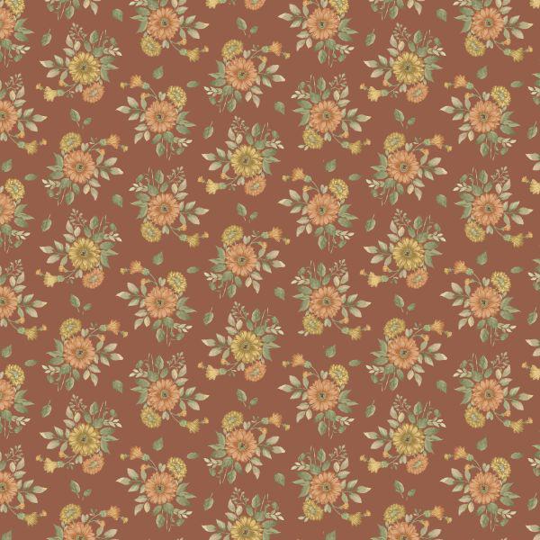 Marcus Fabrics Front Porch by Timeworn Toolbox Designs - Plants Rust - R540597 RUST - Sewjersey.com