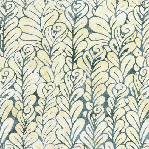 Island Batik Sorbet Flower Bud - Blue Shark