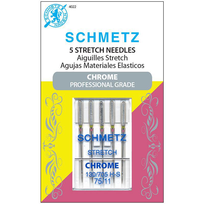 Schmetz Chrome Stretch Needle Size 75/11 - 4022