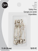 Dritz Safety Pins Size 2 - 1-1/2" 10 Count 72-2