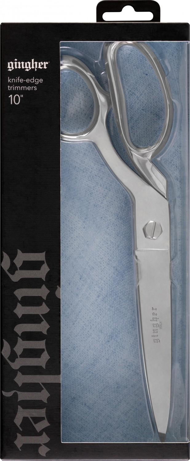 Gingher 10" Knife Edge Bent Scissors