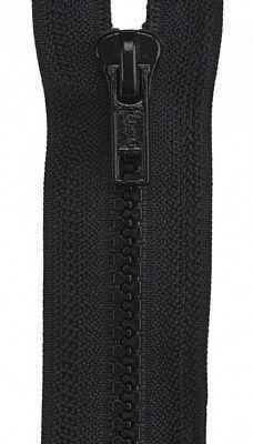 Coats and Clark Sport Separating Zipper Black 18" F43 18 2
