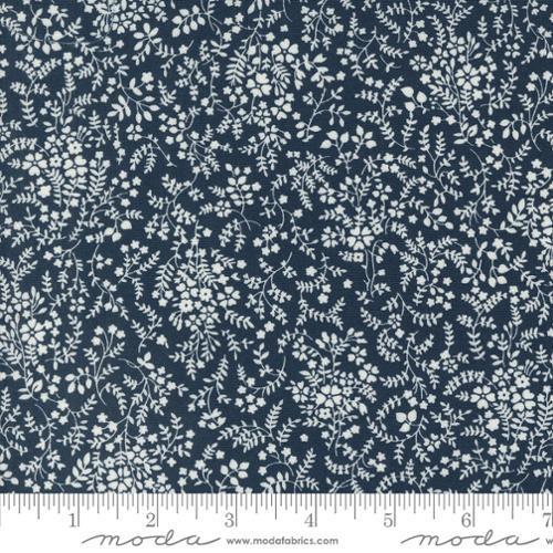 Moda Shoreline by Camille Roskelley - Small Floral Navy 55304 24 - Sewjersey.com