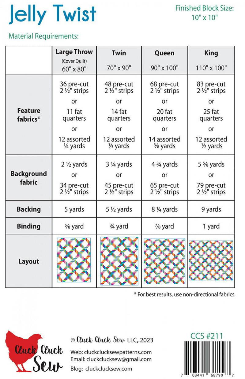 Jelly Twist Pattern
