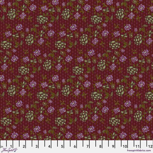 Free Spirit Cottage Cloth by Sew Kind of Wonderful - Heather Dusk - PWSK044.DUSK