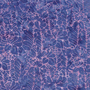 Island Batik Flower Blossom Purple
