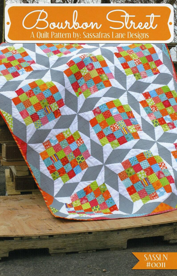 Bourbon Street, A Quilt Quilting Pattern By Sassafras Lane Designs