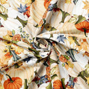 Camelot Fabrics Pumpkin Patch Keeper Enchanted Pumpkins Multi 49250102-01 100% Cotton Fabric 44/45" wide