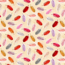 Michael Miller Fabrics Flamingo Grace Featherlight Dance Butter DDC12918-BUTT-D