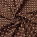 Camelot Fabrics Tini Time Coffee Bean Kisses Brown 58250304-03 100% Cotton Fabric 44/45" wide