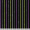 Simply Wicked Fabric by Marcus Fabrics  STRIPE R401987D  BLACK