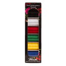 Pacesetter 100% Polyester Embroidery Thread Pack - 6 Spools - Sewjersey.com