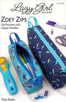 Zoey Zips Lazy Girl Pattern - Sewjersey.com
