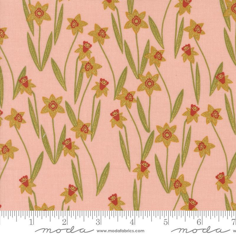 Moda Bee Garden Metallic Rose 48413 17M