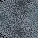 Dandelion Dreams Charcoal Gray Wideback - Sewjersey.com