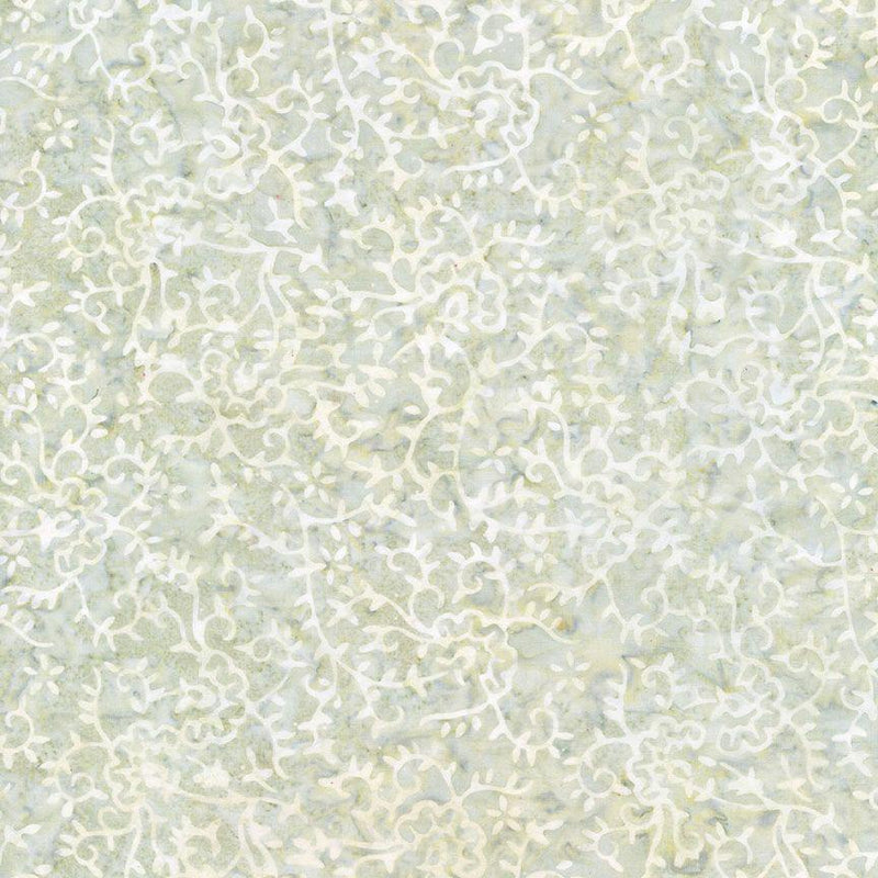 Timeless Treasures Tonga Batik Sprigs Mist TONGA-B5265 MIST - Sewjersey.com