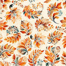 QT Fabrics Harvest Hollow Fall Leaves 31990-E