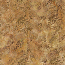 Island Batik Floral Brown Jute - Sewjersey.com