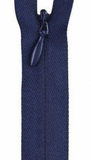 Coats and Clark Invisible Zipper Navy 20" - 22" (50-55 cm) F72/20-22/13 - Sewjersey.com