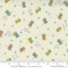 Moda 30s Playtime Eggshell PASTEL - Sewjersey.com